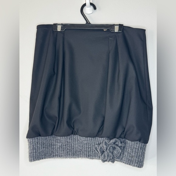 Cop Copine Mixed Material Floral Skirt – Size 38 (Fits Like 6) - Picture 1 of 9